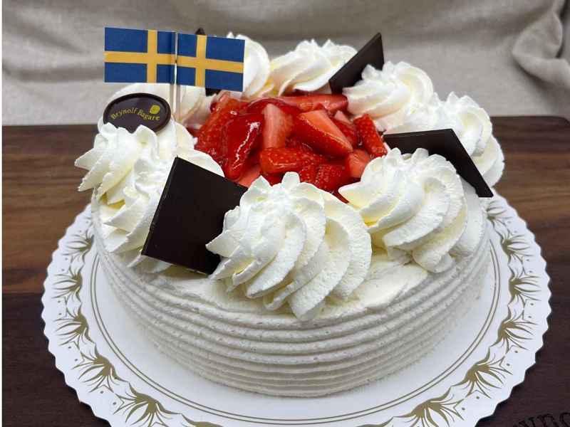 Gräddtårta Jordgubb